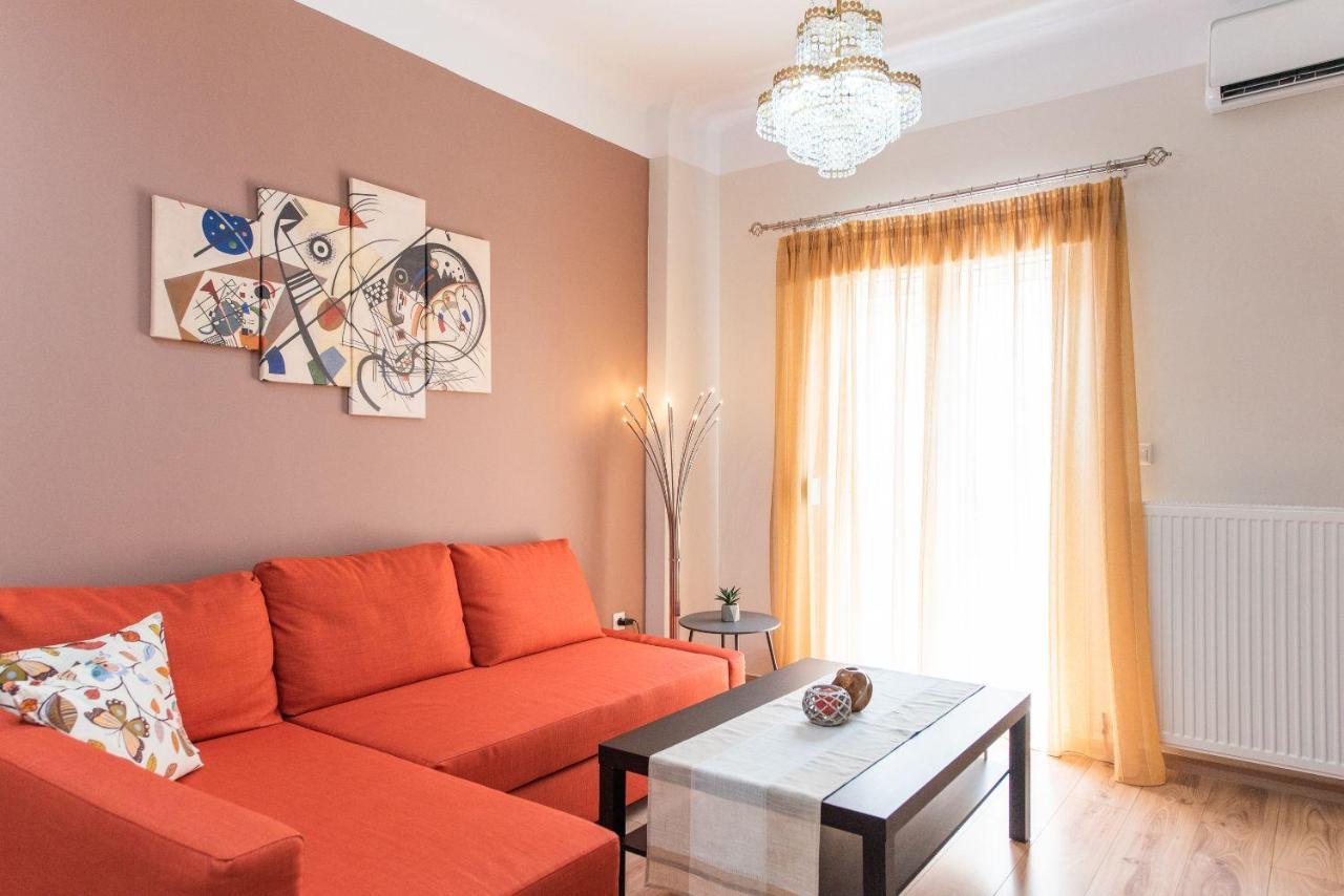Apricot By Halu! Cozy Apt Next To Agia Sophia Metro Station Thessaloníki Eksteriør billede