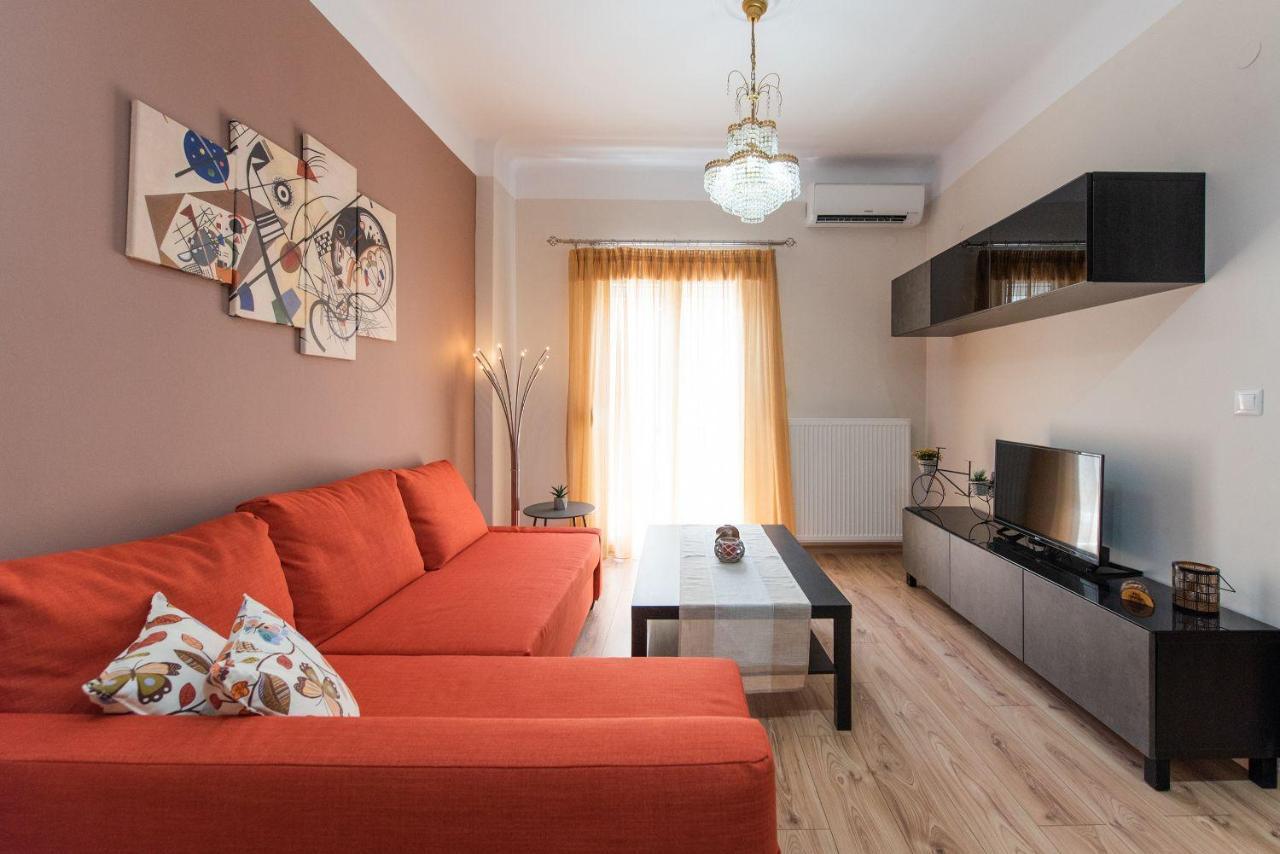 Apricot By Halu! Cozy Apt Next To Agia Sophia Metro Station Thessaloníki Eksteriør billede